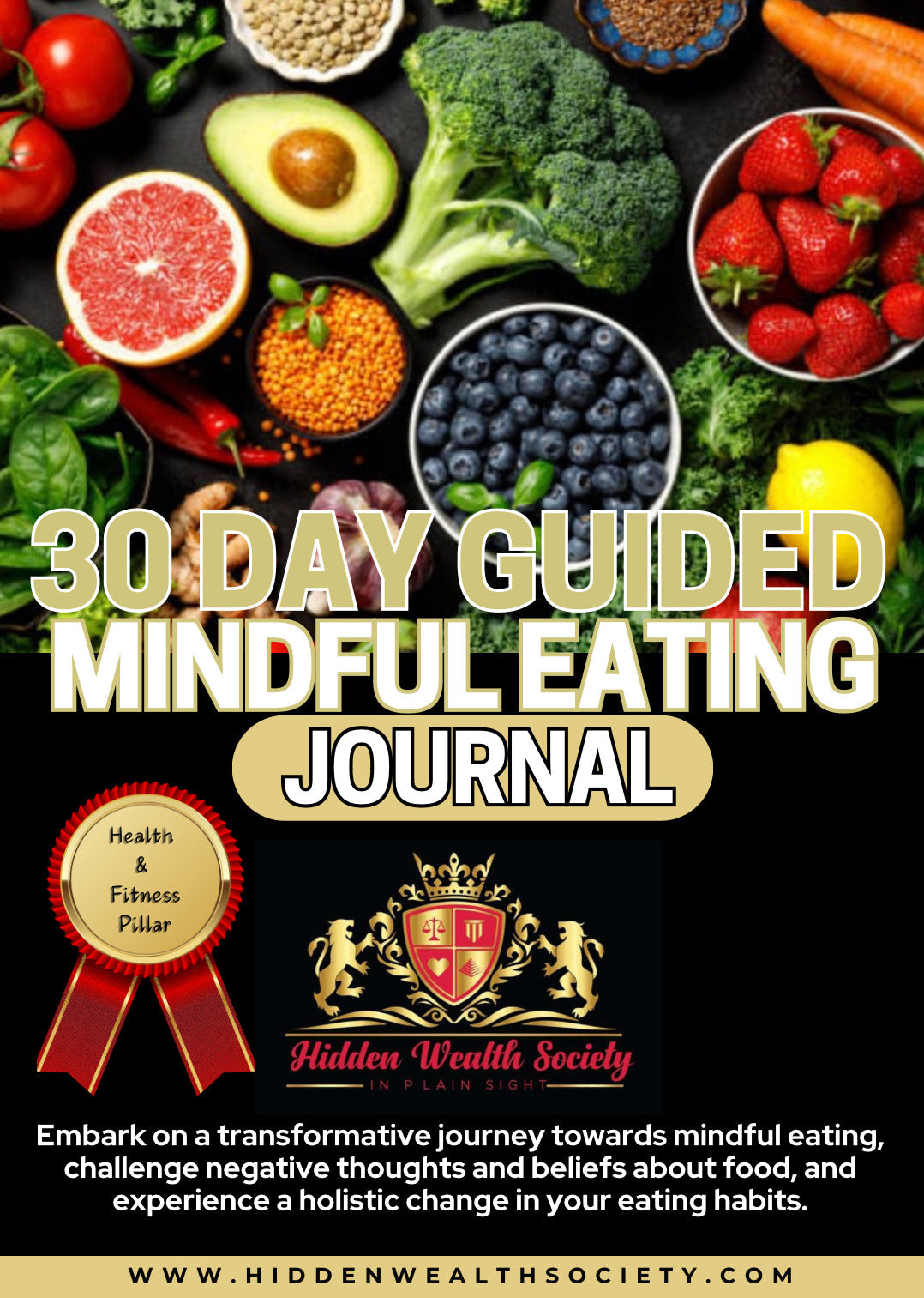 30 Day Guided Mindful Eating Journal