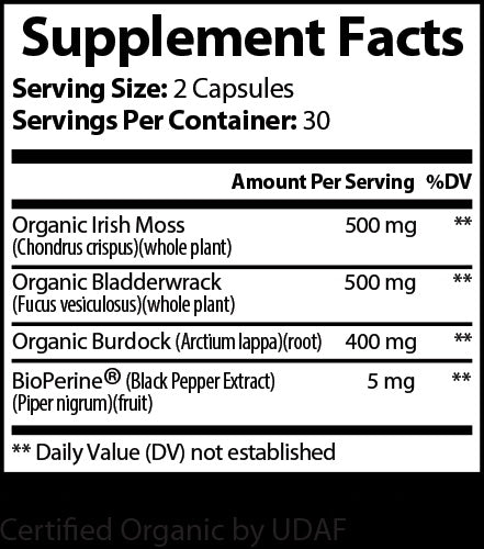 Body Essentials - Irish Sea Moss Capsules