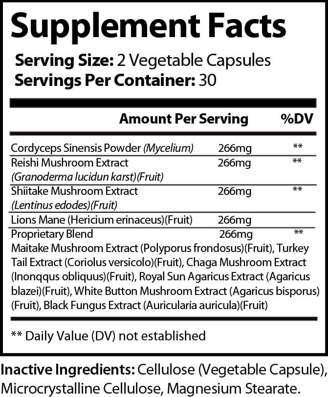 Immunity - Mushroom Immune Booster