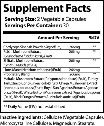 Immunity - Mushroom Immune Booster