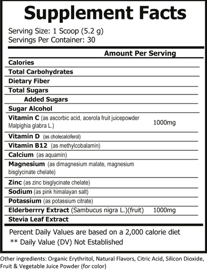 Berry Well Elderberry w/ Zinc & Vitamin C